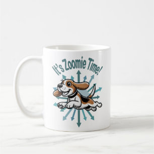 Caneca De Café É Zoomie Time Beagle