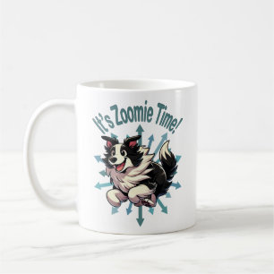 Caneca De Café É Zoomie Time Border Collie