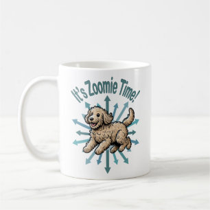 Caneca De Café É Zoomie Time Labradoodle