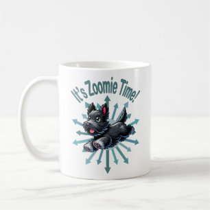 Caneca De Café É Zoomie Time Scottish Terrier
