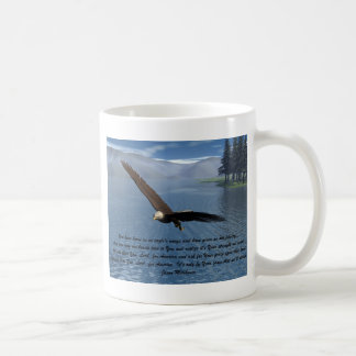 Caneca De Café Eagle com poema