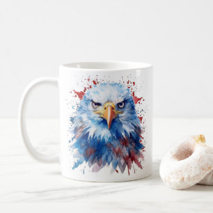 Caneca De Café Eagle Mug Patriótico