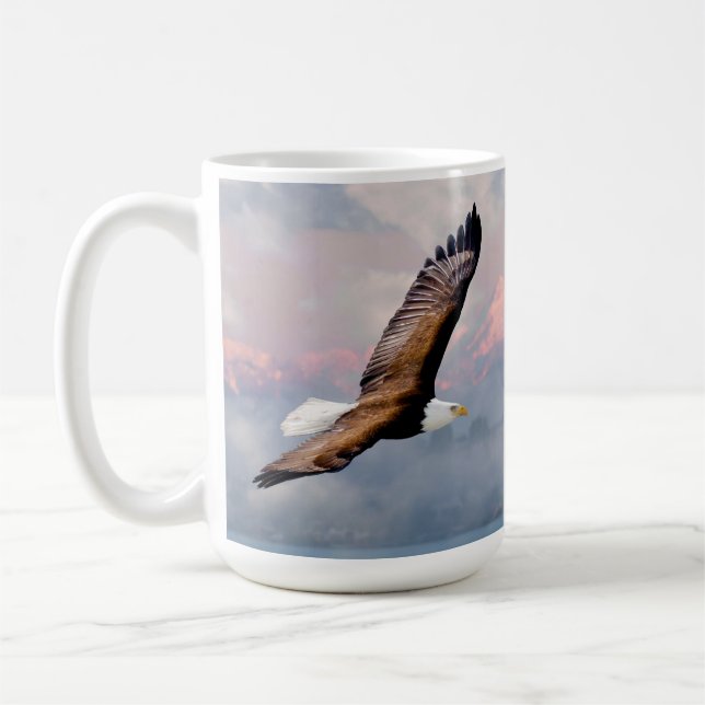 Caneca De Café Eagle Olimpiadas Mountain Kirkland Washington Viag (Esquerda)