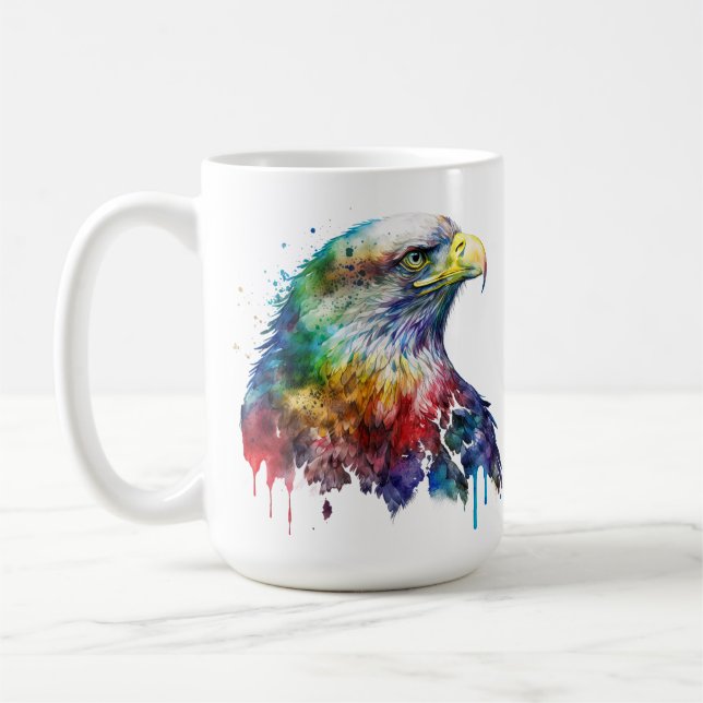 Caneca De Café Eagle Series 15 oz Classic Mug (Esquerda)