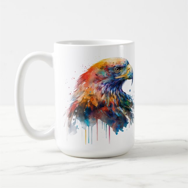 Caneca De Café Eagle Series 15 oz Classic Mug (Esquerda)