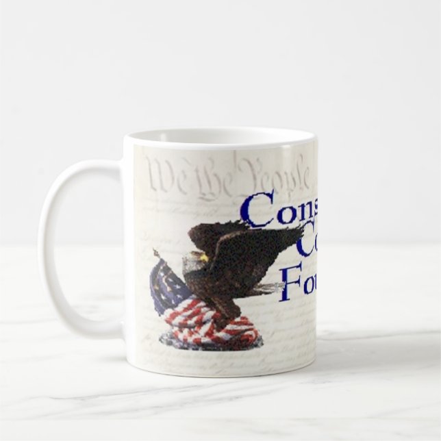 Caneca De Café EagleBackground (Esquerda)