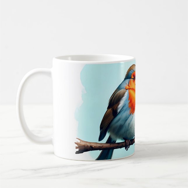Caneca de Café Early Bird Engraçada Early Bird (Esquerda)