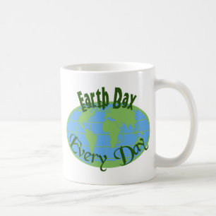 Caneca De Café EarthDay-9d