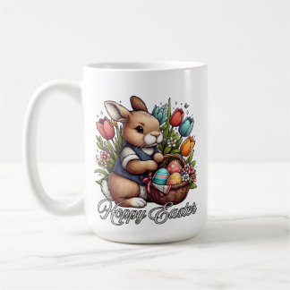 Caneca De Café Easter Blessings-Hoppy Easter Coffee Mug