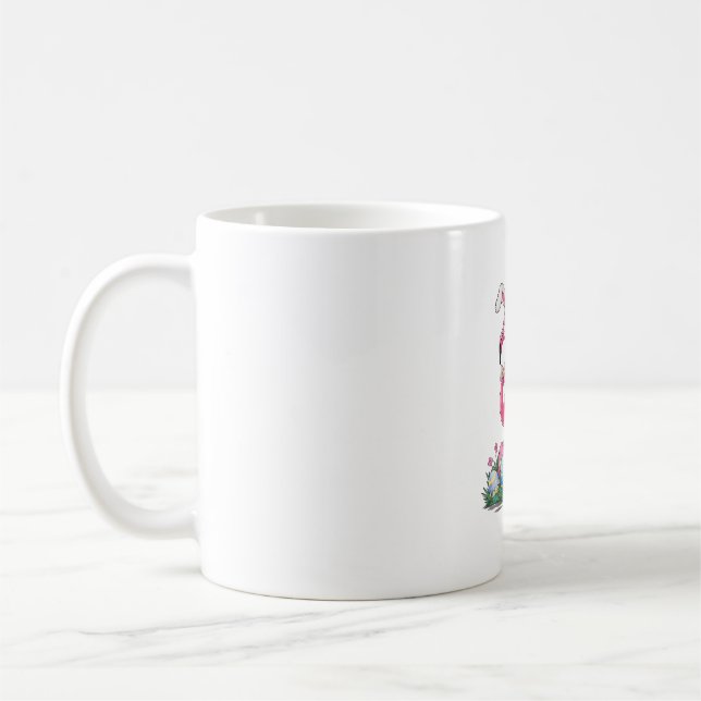 Caneca De Café Easter Flamingo T-Shirt (Esquerda)