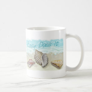 Caneca De Café Easy It Seashell