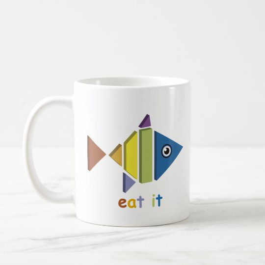 Caneca De Café Eat fish