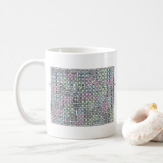Caneca De Café ECG Maze Mug