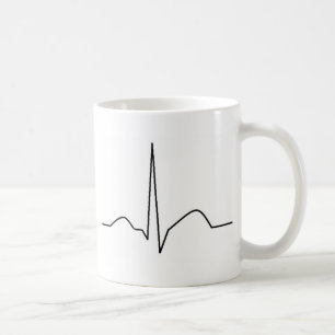 Caneca De Café ECG - ritmo do synus