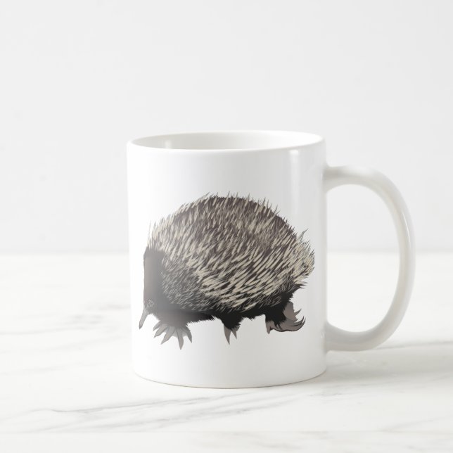 Caneca De Café Echidna (Direita)