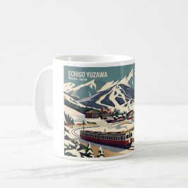 Caneca De Café Echigo Yuzawa 越後湯沢 Niigata - マグカップ