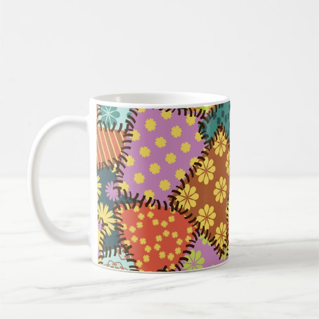 Caneca De Café Eclectic Patchwork (Correção Eclética): Diversa Co (Esquerda)