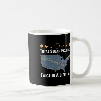 Caneca De Café Eclip Solar 2024, Duas Vezes Na Vida