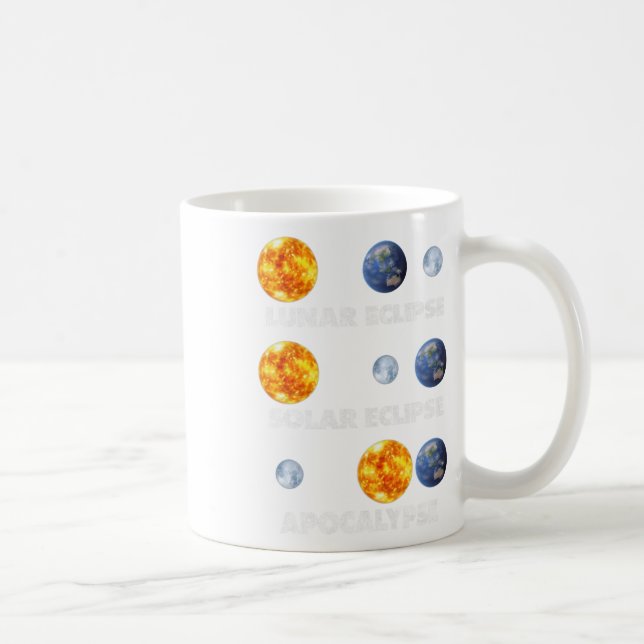 Caneca De Café Eclipse lunar (Direita)