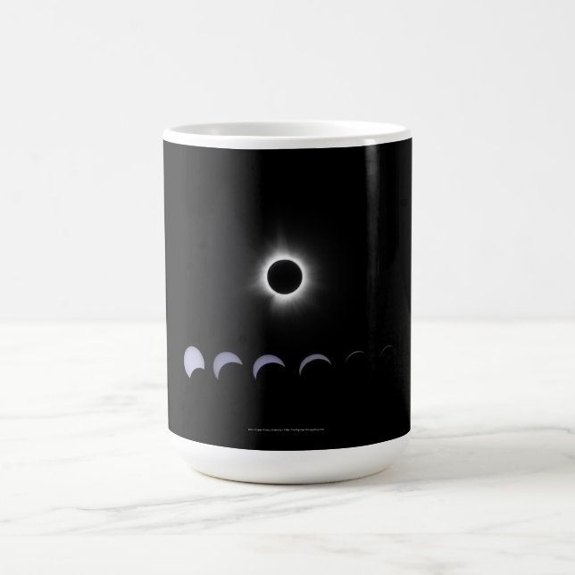 Caneca De Café Eclipse Solar 2024 (Centro)