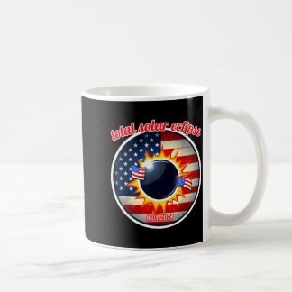 Caneca De Café Eclipse solar América texas 4.8.24 eclipse solar t