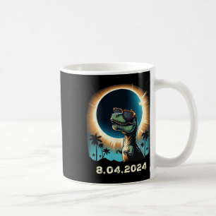 Caneca De Café Eclipse Solar Dino Com Gles Eclipse Solares