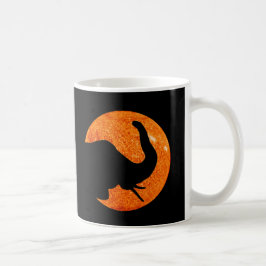 Caneca De Café Eclipse Solar do Perfil do Elefante