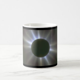 Caneca De Café Eclipse solar. (eclipse; cenas do light_Space