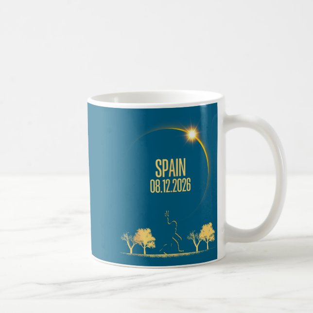 Caneca De Café Eclipse Total do Sol Bigfoot 08 (Direita)