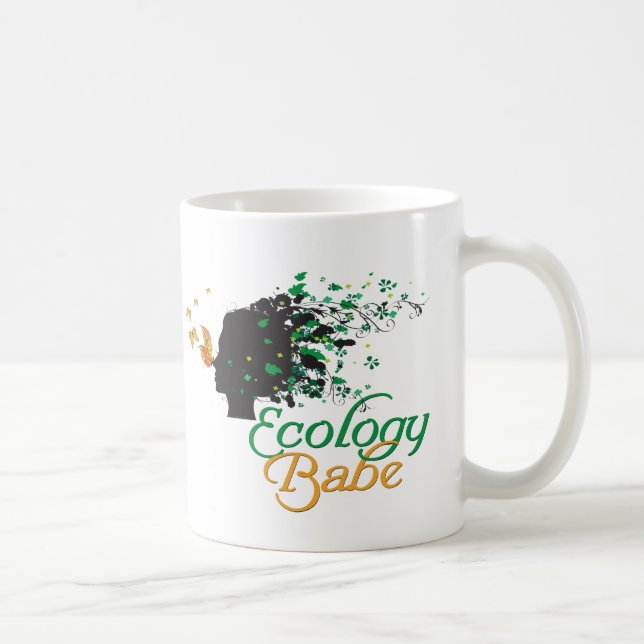 Caneca De Café EcologiaBabe2 (Direita)