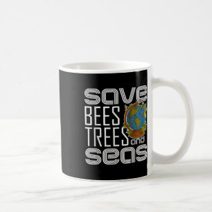 Caneca De Café Ecologista Proteção Ambiental Animais Plantas