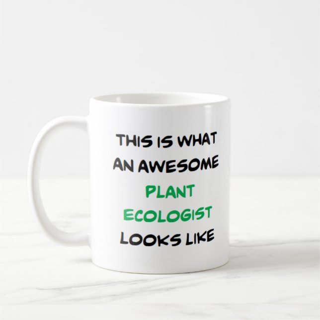 Caneca De Café ecólogo de plantas, incrível (Esquerda)