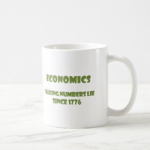 Caneca De Café Economia: os números do fazer encontram-se desde