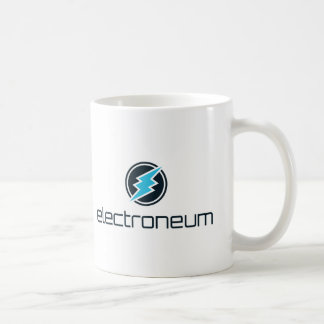 Caneca De Café Écrono Oficial ETN Cryptocoin 11 Oz.Caneca