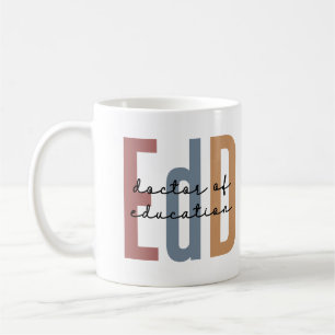 Caneca De Café EdD Doutorado Em Educação