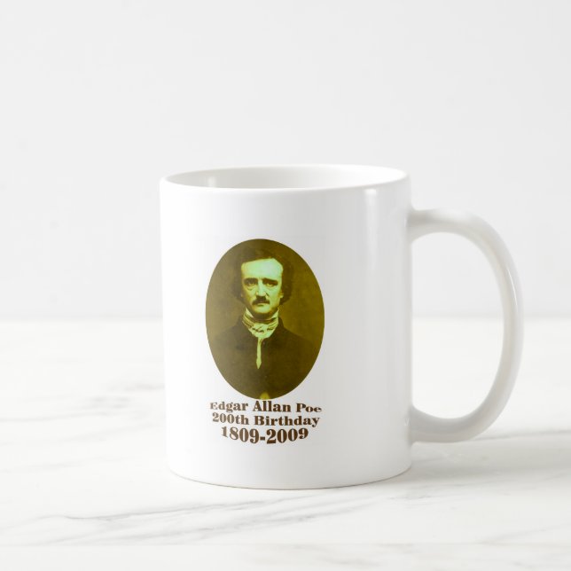 Caneca De Café Edgar Allan Poe (Direita)