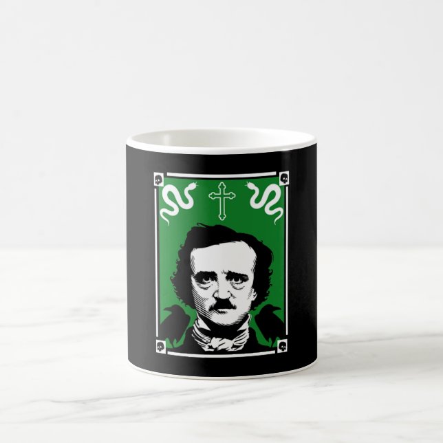 Caneca De Café Edgar Allan Poe Original (Centro)