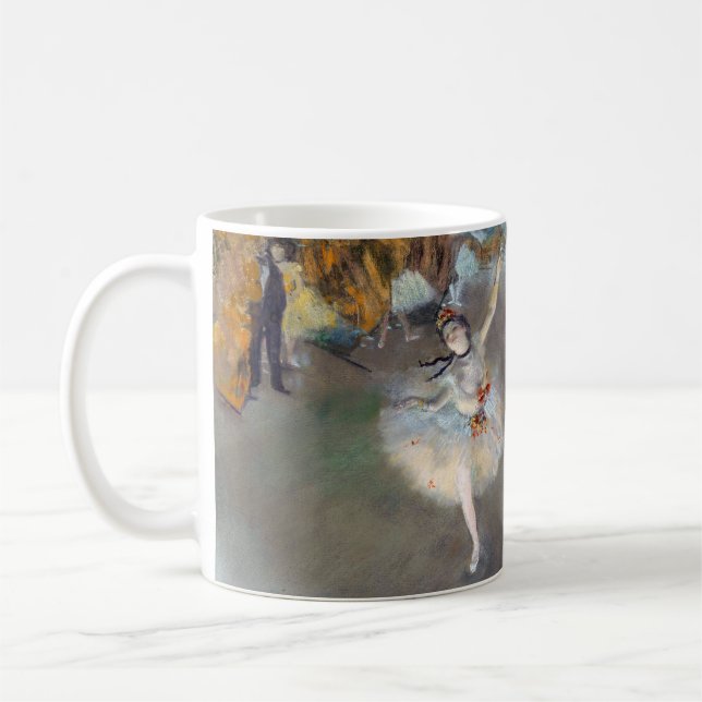 Caneca De Café Edgar Degas - A Estrela / Dançarina no Palco (Esquerda)