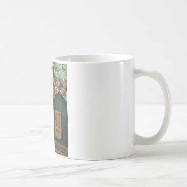 Caneca De Café Edgar Degas a orquestra da ópera (Direita)