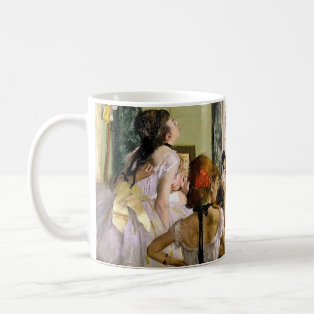Caneca De Café Edgar Degas Classe de Dança (Esquerda)