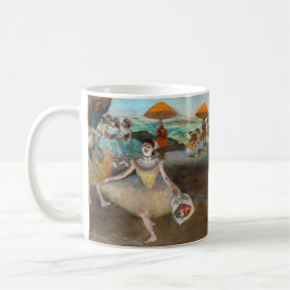 Caneca De Café Edgar Degas - Dançarino com Buquê, Banho com Palco