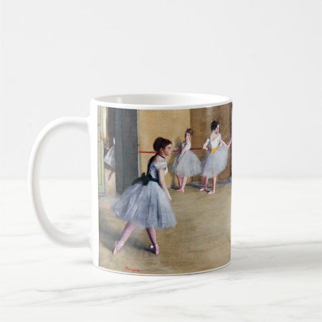 Caneca De Café Edgar Degas - Dance Foyer, Opera rue Le Peletier (Esquerda)