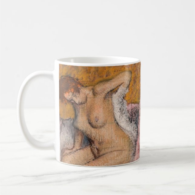 Caneca De Café Edgar Degas - Depois do Banho (Esquerda)