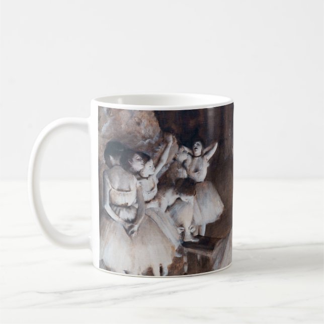 Caneca De Café Edgar Degas - Ensaio de Balés no Palco (Esquerda)