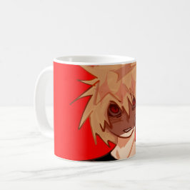Caneca De Café Edgy Anime Boy Grunge Aesthetic 