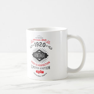 Caneca De Café Edição limitada 100º Nascer de aniversário em 