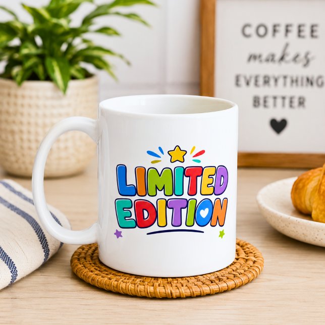 Caneca De Café Edição Limitada Colorida (Criador carregado)