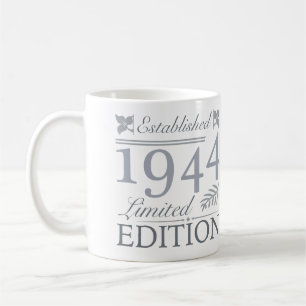 Caneca De Café Edição limitada de 1944, 80 anos