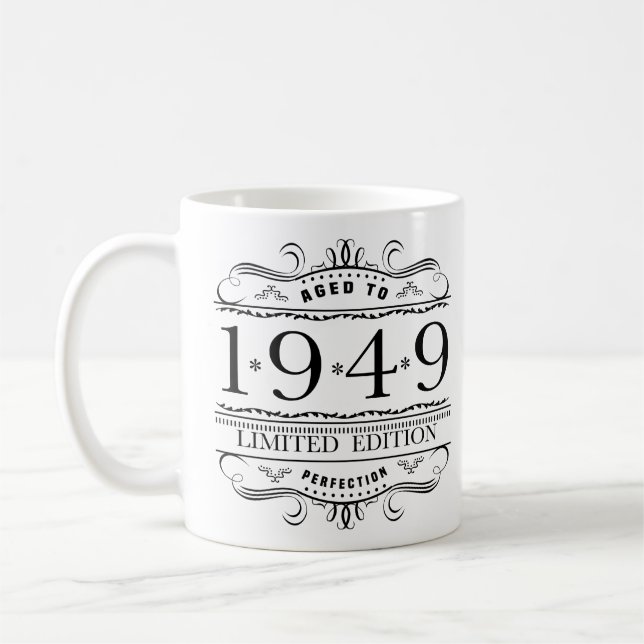 Caneca De Café Edição limitada de 1949 Aniversário (Esquerda)