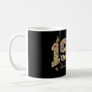 Caneca De Café Edição Limitada de 50º Aniversário Floral 1976